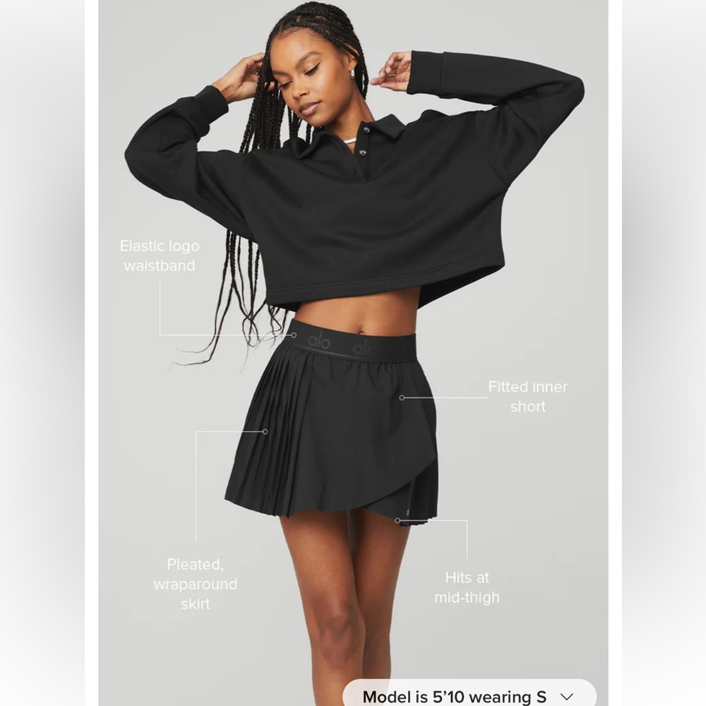 Alo ace’s tennis skirt
